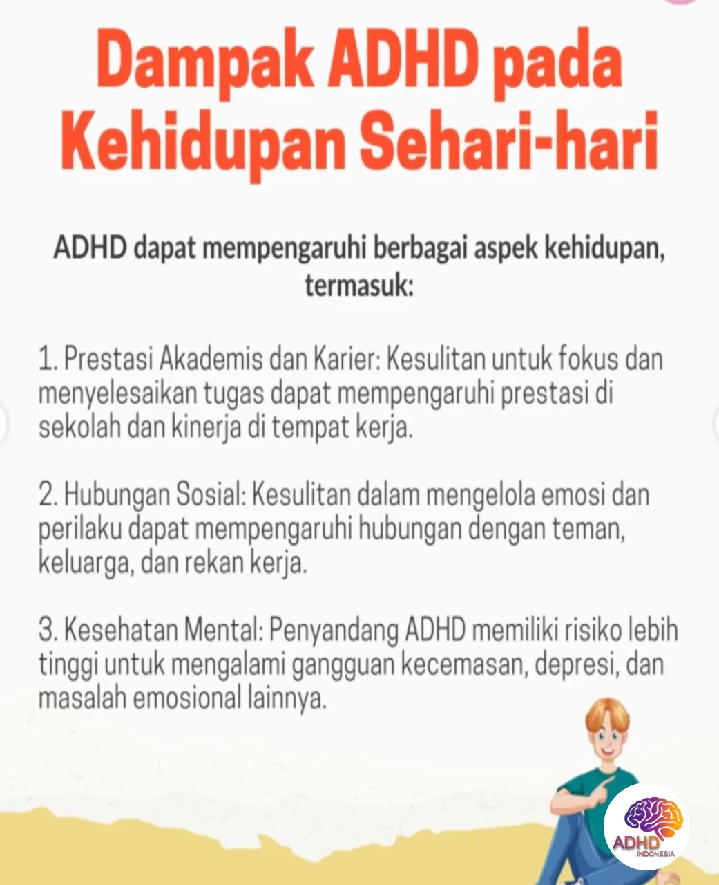ADHD dan Hubungan Sosial Anak di Lingkungan Sekolah di Kabupaten Banggai Kepulauan