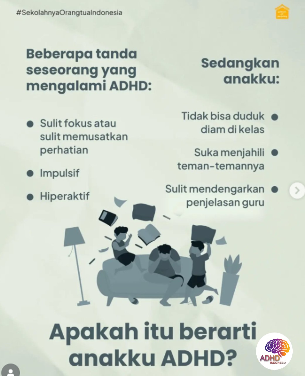 Ciri dan Gejala ADHD pada Anak Usia Dini di Kabupaten Banggai Kepulauan